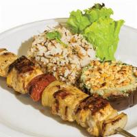 Koobideh Kabob · A skewer of our juicy and perfectly seasoned ground beef.