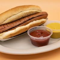 Hot Dog · A classic hot dog.