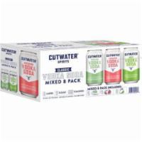 Cutwater Spirits Vodka Soda Variety Pack (12 Oz X 8 Ct) · We combine our award-winning Cutwater Vodka with house-made lime, cucumber, or grapefruit so...