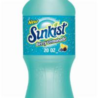 Sunkist Blue Lemonade 20Oz Bottle  · Sunkist blue Lemonade 20oz Bottle