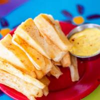 Yucca · Yucca fries with secret sauce