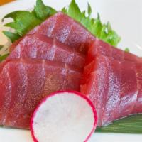 Tuna Sashimi · 5 pc of Tuna Sashimi.
