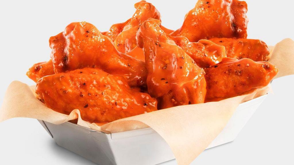 10 Pc Classic Wings · Hand-tossed in Your Choice of Sauce or Rub
