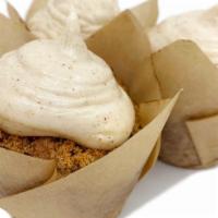 The Cinnamon Roll Bread Pudding  · she's our classic bread pudding filled and coated with brown sugar & cinnamon, and topped wi...