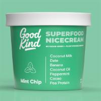 Mint Chip · Mint Chip Superfood Nicecream
- Organic Coconut Milk
- Organic Dates
- Organic Banana
- Orga...