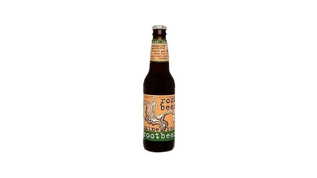 Maine Root:  Root Beer Bottle · Refreshing Root Beer