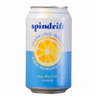 Spindrift Sparkling Water - Lemon · With a pleasant hint of citrusy sparkle, this sip is the perfect way to enhance (not overwhe...