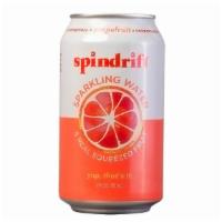 Spindrift Sparkling Water - Grapefruit · Made from California Grapefruits, this beloved flavor is tangy with just the right amount of...