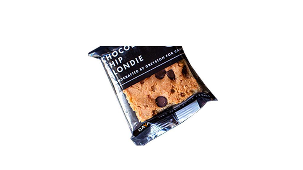 Chocolate Chip Blondie · Handcrafted by Greyston for CAVA.