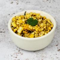 Street Corn · Corn off the cob, chipotle crema, cotija cheese