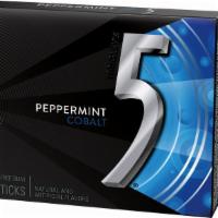 5 Sugarfree Gum Peppermint Cobalt (15 Ct) · 