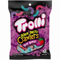 Trolli Sour Brite Crawlers Gummy Candy Very Berry (5 Oz) · 