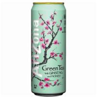 Arizona Green Tea Drink With Ginseng And Honey, Cans (23 Oz) · 