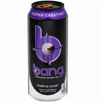 Bang Energy Drinks Purple Haze Can (16 Oz) · 