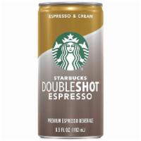 Starbucks Doubleshot Coffee Drink Espresso & Cream Can (6.5 Oz) · 