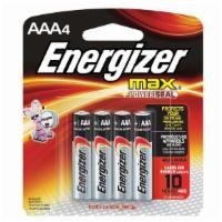 Energizer Max Aaa Batteries (4 Ct) · 