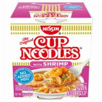 Nissin Cup O Shrimp Noodles Soup (2.25 Oz) · 