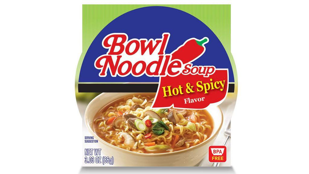 Nongshim Instant Noodle Hot & Spicy Chicken Soup (3.03 Oz) · 