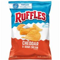 Ruffles Potato Chips Sour Cream And Cheddar (2.62 Oz) · 