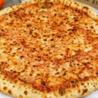 Cheese Pizza · Our classic cheese pizza. choose from a selection of fresh toppings to make your own creation