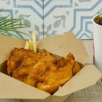 Chicken Tender Box · 4 Chicken Tenders, Fries, and a Medium Drink