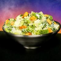 Caesar Salad · Romaine lettuce with croutons, parmesan, and caesar dressing.