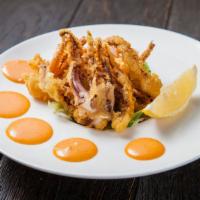 Fried Calamari · Deep-fried squid.