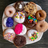 Assorted 1 Dozen · One dozen (12) assorted mini donuts