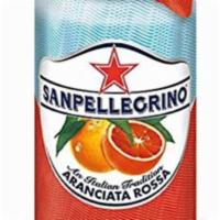 Aranciata · Imported artisanal Sicilian blood orange soda.