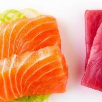 Sashimi - Mix Combo · Nine pieces assortment of ahi tuna, salmon & yellowtail.