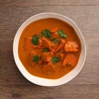 Chicken Tikka Masala · Chicken cooked in a rich tikka masala sauce.