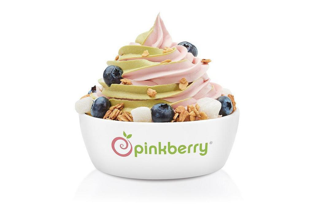 Side By Side Swirl With Toppings · Choose two of Pinkberry swirl flavors and get them side by side in a cup. Add your favorite toppings to make it the ultimate treat.