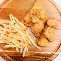 Fried Fish And Fries · Fried Fish comes with tar-tar sauce; soft in the inside but crispy in the outside, comes wit...