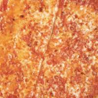 Ny Style Cheese Pizza · Marinara sauce, fresh shredded mozzarella and Parmesan. Vegetarian.