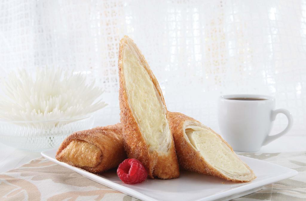 Famous Fried Cheesecake · Rich, smooth cheesecake, with a slight tangy finish rolled in cinnamon sugar to melt-in-your-mouth, flaky pastry tortilla