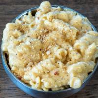 Mac & Cheese · The classic down home comfort food with a six cheese blend of Monterey Jack, Mild Cheddar, S...