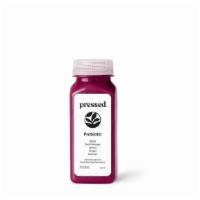 Probiotic Shot · What's in this juice? It's a blend of apple, red cabbage, lemon, ginger and probiotic. A tas...