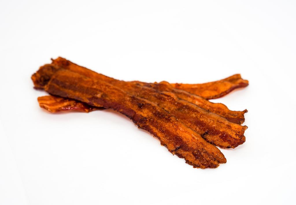 Bacon Side (4 Pieces) · 4 pieces of crispy bacon.