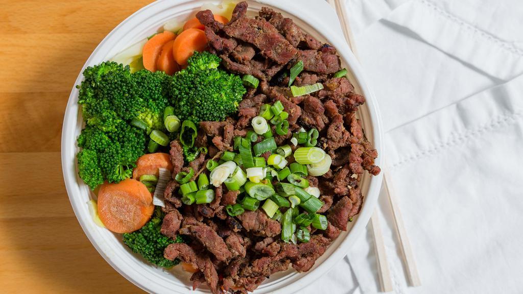 Regular Angus Beef Bowl · Favorite. 5 oz of protein plus base. Marinated choice Angus beef.