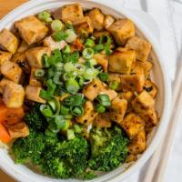 Organic Tofu Bowl · 5 oz Vegetarian based protein. Sauce-basted organic tofu.