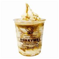 Honey Affogato · Our true milk ice cream with drizzled honey and coffee.