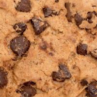Chocolate Chip Cookie · Freshly baked chocolate chip cookie with a chewy middle.