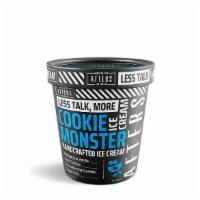 Cookie Monster · all kinds of cookies & cream & fudge & yeah