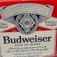 Budweiser 12 Pack Cans · 