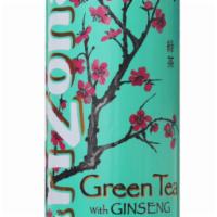 Arizona Green Tea · Green tea with ginseng and honey 11.5 ounces.