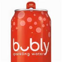 Can Strawberry Bubbly · 16 oz.  strawberry flavor sparkling flavor