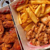 10 Kfc Wings & Popcorn Chicken W/ Side · K.F.C. Wings (10EA) + Popcorn Chicken + a choice of SIDE