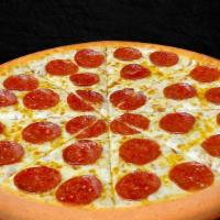 Large Build Your Own Pizza · Build own pizza comes with 1 topping and can add toppings for an additional cost.