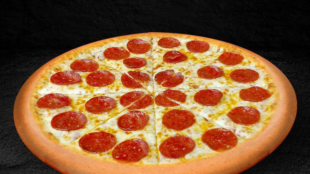 Large Build Your Own Pizza · Build own pizza comes with 1 topping and can add toppings for an additional cost.
