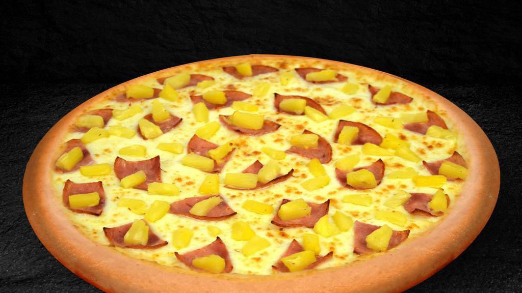 Large Piara Hawaiian Pizza · Ham, Pineapple and Extra Cheese